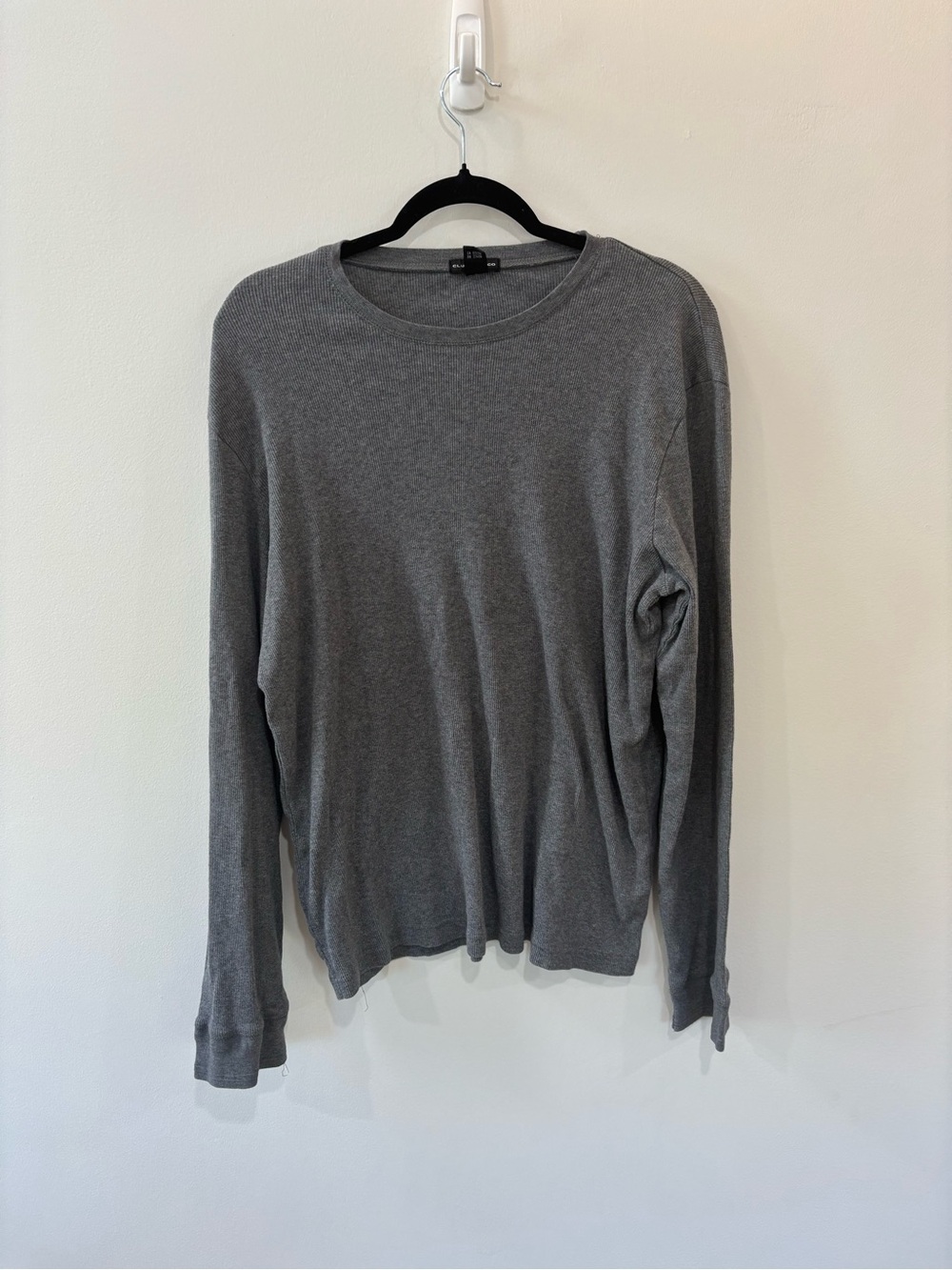 Club Monaco Long Sleeve Ribbed T-shirt